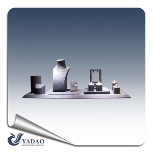 Venta al por mayor de joyería personalizada stand/titular/Set/rack/para mostrador y visualización de la ventana con la insignia libre