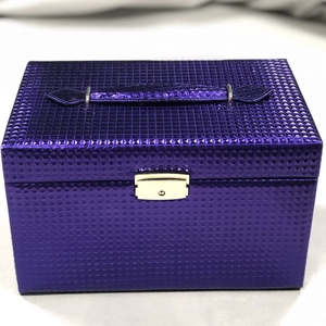 Yadao Luxus Schmuckverpackung Koffer PU Leder Reisetasche mit Multifunktion