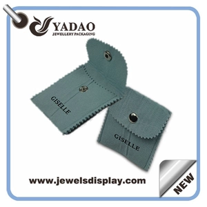 hochwertige Velours-Material Display Packmittel Schmuck Beutel für Schmuck Verpackung Großhandel