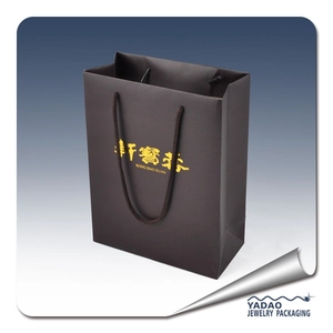 sacchetto di carta di imballaggio gioielli sacchetto di gioielli sacchetto di carta commerciale termine della stampa bag CMYK personalizzare sacchetto di carta di marca