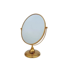 Großhandel modische Silber oder Gold oder Bronze Standspiegel für Frisiertisch oder Schmuck-Shop