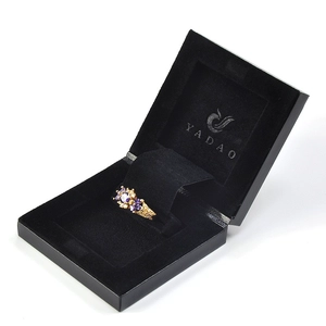 Scatola di confezionamento del contenitore di regalo del contenitore di regalo dell'anello di alto livello di Yadao