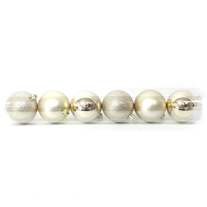 3.15" Durable Plastic Christmas Ball