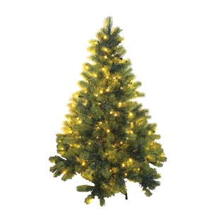 Árvore de Natal Artificial luzes claras pre-lit Pvc 7,5-ft