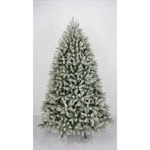 7.5FT LED artificial flocked christmas ficus trees