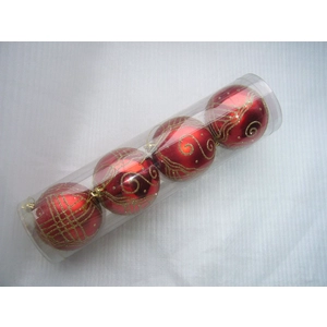 Ornamental Plastik Christmas Dekoration Ball