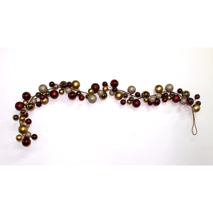 Decorative Shatterproof Plastic Christmas Ball Garland