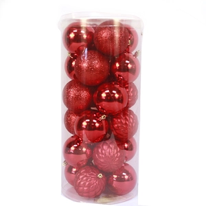 Excellent Quality Plastic Christmas Ball Decoration