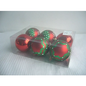 Modische Plastik Xmas ornament