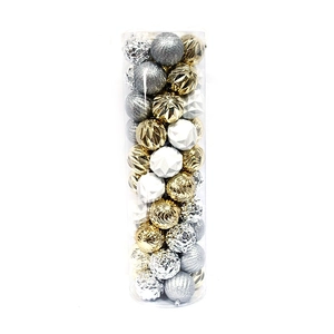 Fashionable wholesale plastic christmas ball set
