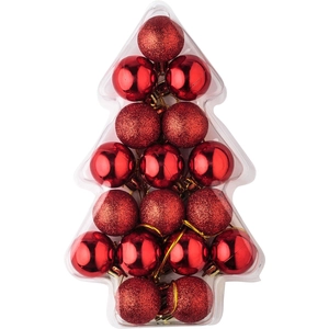Hot Selling Inexpensive Plastic Christmas Ball Set