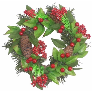 Hacer coronas de Navidad, guirnalda de la Navidad diseños, decoración de guirnaldas de Navidad