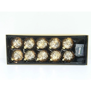 New Type Promotional Glass Lighted Ball Ornaments