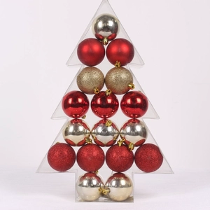 Ornamental salable shatterproof Christmas ball set