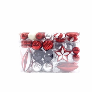 Plastic Christmas Tree Ornament Christmas Ball