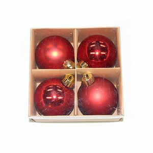 Promotional good selling wholesale hanging christmas ball ornaments