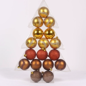 Promotional salable shatterproof Christmas ball set
