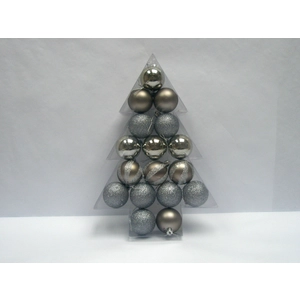 Verkaufsfähigen Kunststoff Christmas Ball Ornaments