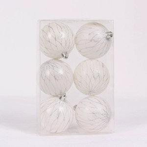 Salable new type plastic decorative Xmas hanging ball