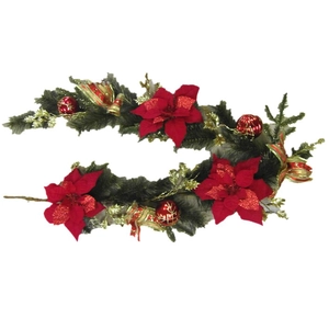 Guirlanda de flores de Natal design exclusivo