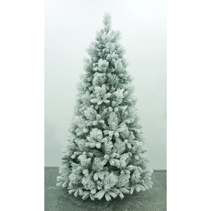 árvore de Natal nevando com base do guarda-chuva