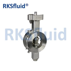 Китай китайский Rksfluid DN50 двойной эксцентричный высокопроизводительный дроссельный клапан WCB
