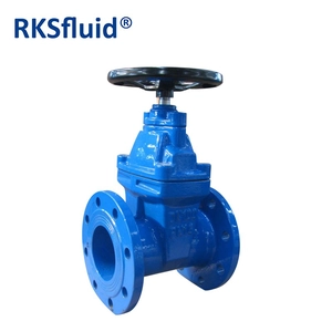 Chinese factory direct DIN F4 Pn10/Pn16 Non-Rising stem Epoxy Coating Flange Resilient Seated Gate Valve for Water