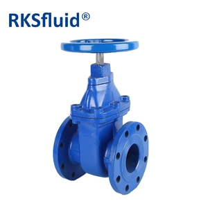 DIN3352 F4 F5 pumping flange gate valve ductile cast iron metal seated gate valves PN10 PN16