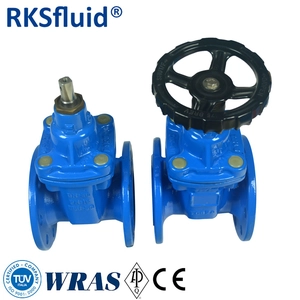 OEM DIN ANSI 플랜지 DN50-300 No-Rising Soft Seal 게이트 밸브