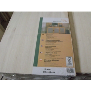 shrink wrapped with individual leaflet paulownia edge glued panels for DIY in supermarket