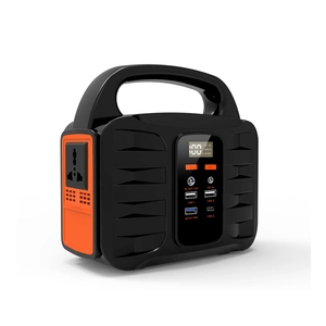 China Portable Power Station 100W Solar Rechargeable Generator For Outdoor Emergency Power Energy Storage manufacturer