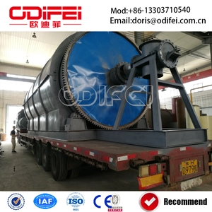 China Non-pollution Waste Ty Pyrolysis Plant manufacturer