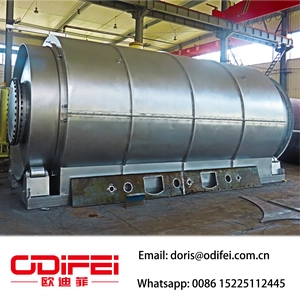 China Pyrolysis machine manufacture  / waste tyre recycling plant manufacturer