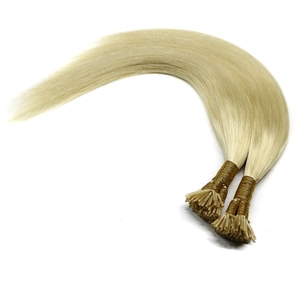 Cina 0.5g/Strand Prebonded i tip hair extensions hair extensions grey produttore
