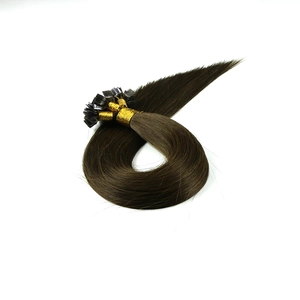 Cina 0.5g per strand double drown flat tip hair extension produttore