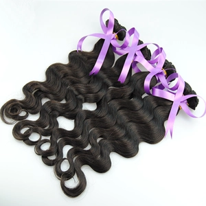 porcelana 100% 6a human hair extensions body wave style best price top quality virgin peruvian hair fabricante