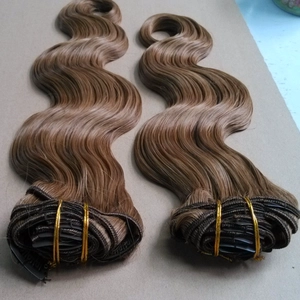 중국 100% unprocessed brazilian virgin cheap 100% human hair clip in hair extension 제조업체