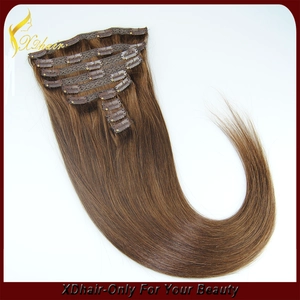 Cina 2015best vendere clip di capelli brazillian nelle estensioni dei capelli per le donne nere produttore