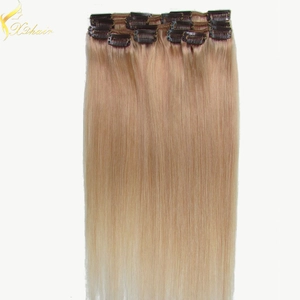 중국 2016 Best sale new arrival luxury 120g double drawn clip in hair extension 제조업체