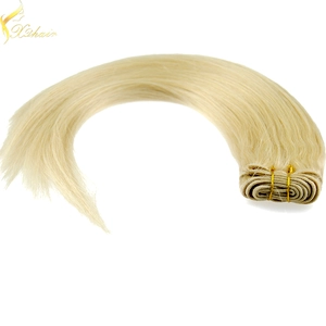 porcelana 2016 Directly Factory Price Top Quality Reasonable Price 100% Remy Blonde Hair Pieces fabricante