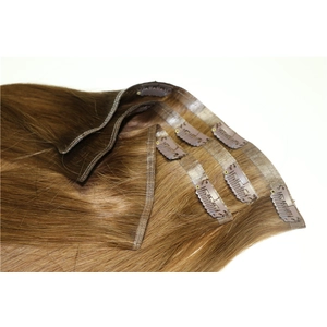 중국 2016 Hot New Products Factory Wholesale PU/skin weft clip in human hair extensions 제조업체