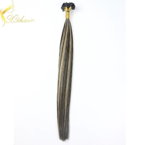 China 2016 big discount keratin fusion Italian glue double drawn u tip hair extension brazilian Hersteller