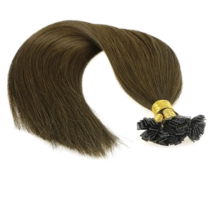 Cina 2016 hot selling product lightest blonde #60 color virgin brazilian indian remy human hair seamless flat tip hair extension produttore