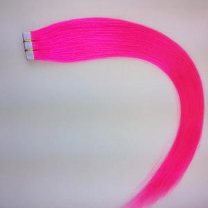 Cina 2016 top quality double drawn 100 russian remy tape hair extensions produttore