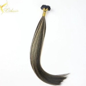 China 2016 top quality double drawn 100% virgin remy 7A u tip hair russian hair 1g strands Hersteller