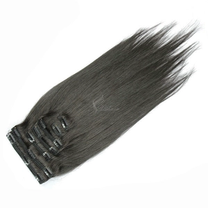 중국 220g human clip in hair extensions for black women clip in hair 제조업체