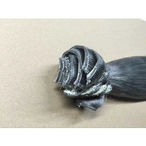 중국 8A Grade Virgin Unprocessed Human clip in hair extensions 제조업체