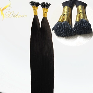Cina Alibaba express and youtube top ten selling virgin pre-bonded hair extension brazilian kinky curly produttore