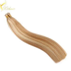 중국 Alibaba trade assurance grade 8A 1g Italian keratin fusion i tip remy hair extensions 제조업체