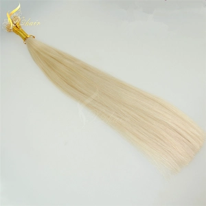 Китай Alibaba wholesale High Quality #613 Virgin Remy 100% Brazilian Human Nano Ring Hair Extensions With Beads производителя